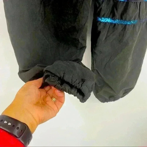 Revolution Women's Dancewear Black Peacock Pockets Pants Size LC - Picture 4 of 10